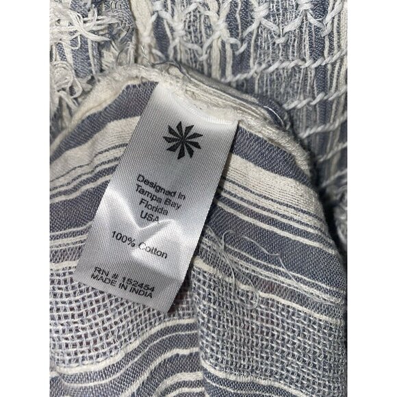 Kyla Seo X Athleta Dress Boho Hippy Floral Embroidered Sleeveless Gauze Small - Picture 12 of 12